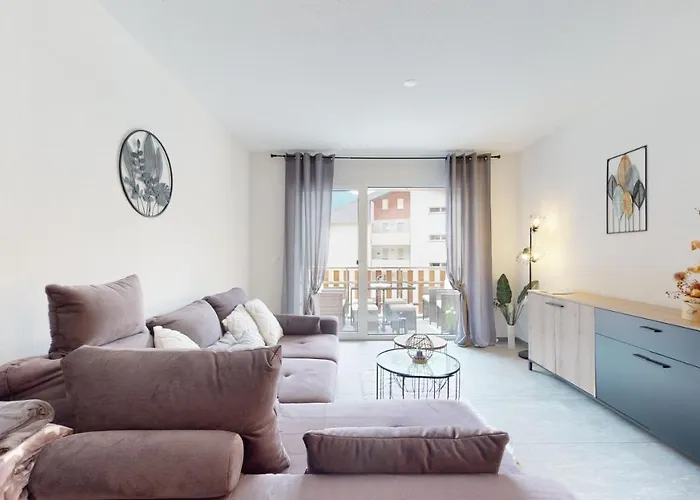 With Sauna And Mountain View 公寓 洛伊克巴德